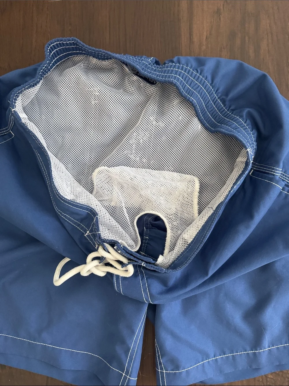 Trunk Men's Swim Board Shorts with White Drawstring